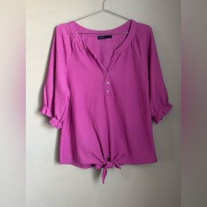 Adrienne Vittadini Vibrant Knit in Pink